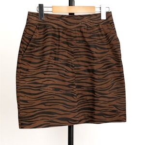 Walter baker Zebra Print Skirt as is